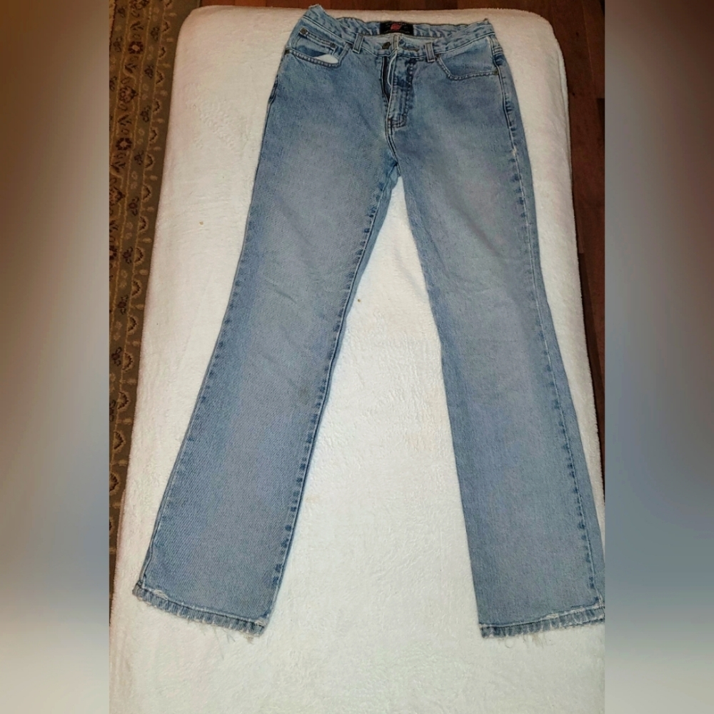 American Eagle Outfitters Dungaree Denim Blue Jeans